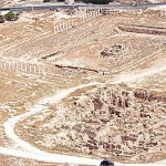 Ruines du palais construit par le roi Hérode Ier le Grand. ארמון הורדוס  בהרודיון תחתית